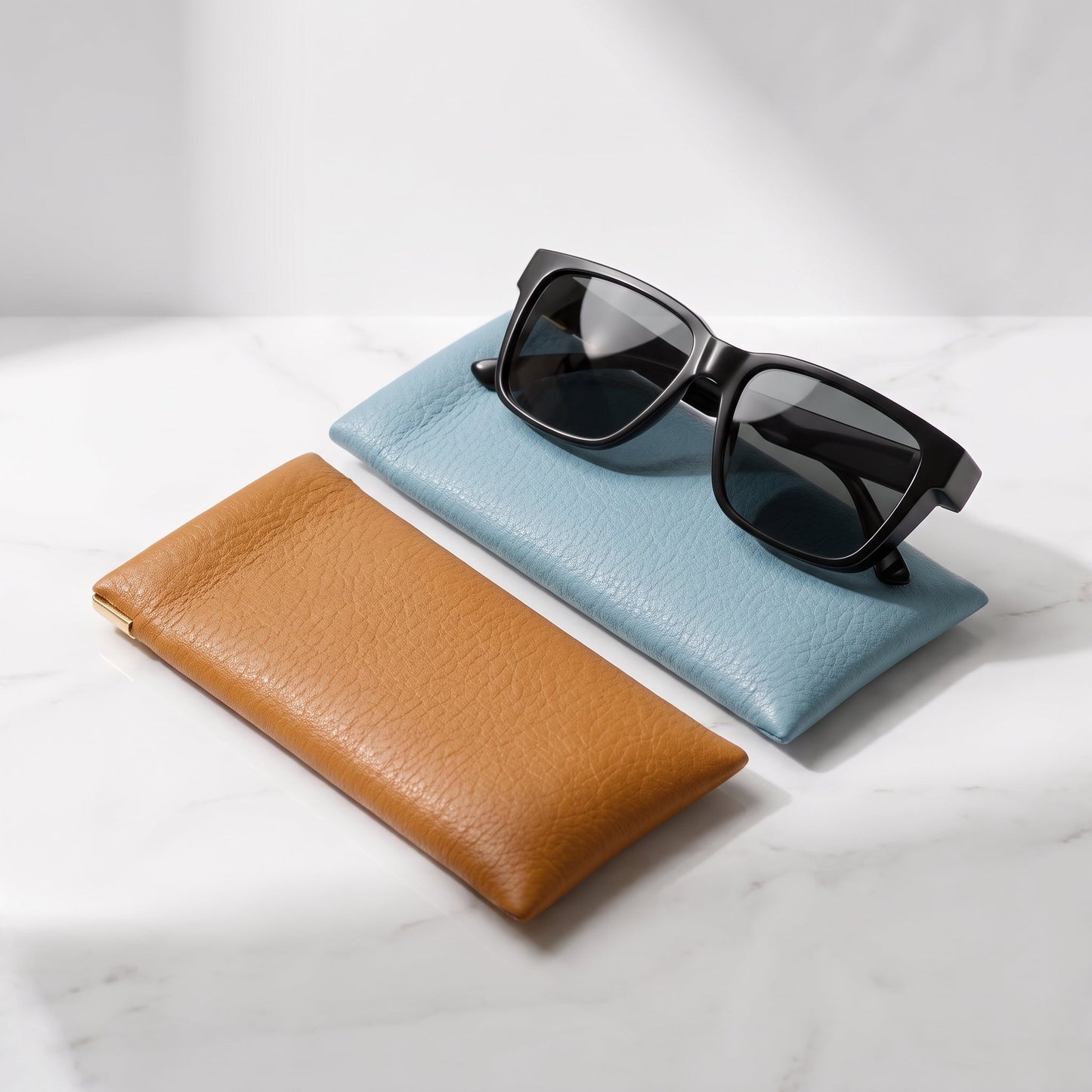 2 Reisetaschen aus Leder